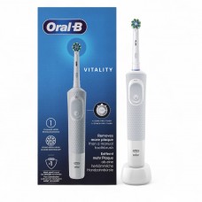 Электрическая зубная щетка Oral-B Vitality D100 PRO Braun белая