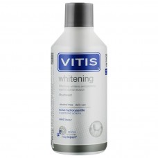 Ополіскувач для рота VITIS Whitening з фтором для відбілювання та захист емалі 500 мл