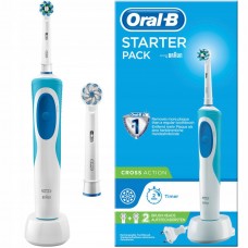 Электрическая зубная щетка Oral-B D12 Starter Pack Braun 2 насадки в комплекте