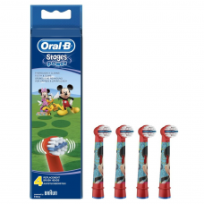 Насадки для зубной щетки ORAL-B KIDS Mickey mouse красные 4 шт.