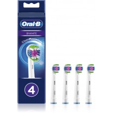 Насадки для зубной щетки Oral-B 3D White CleanMaximiser, 4 шт.